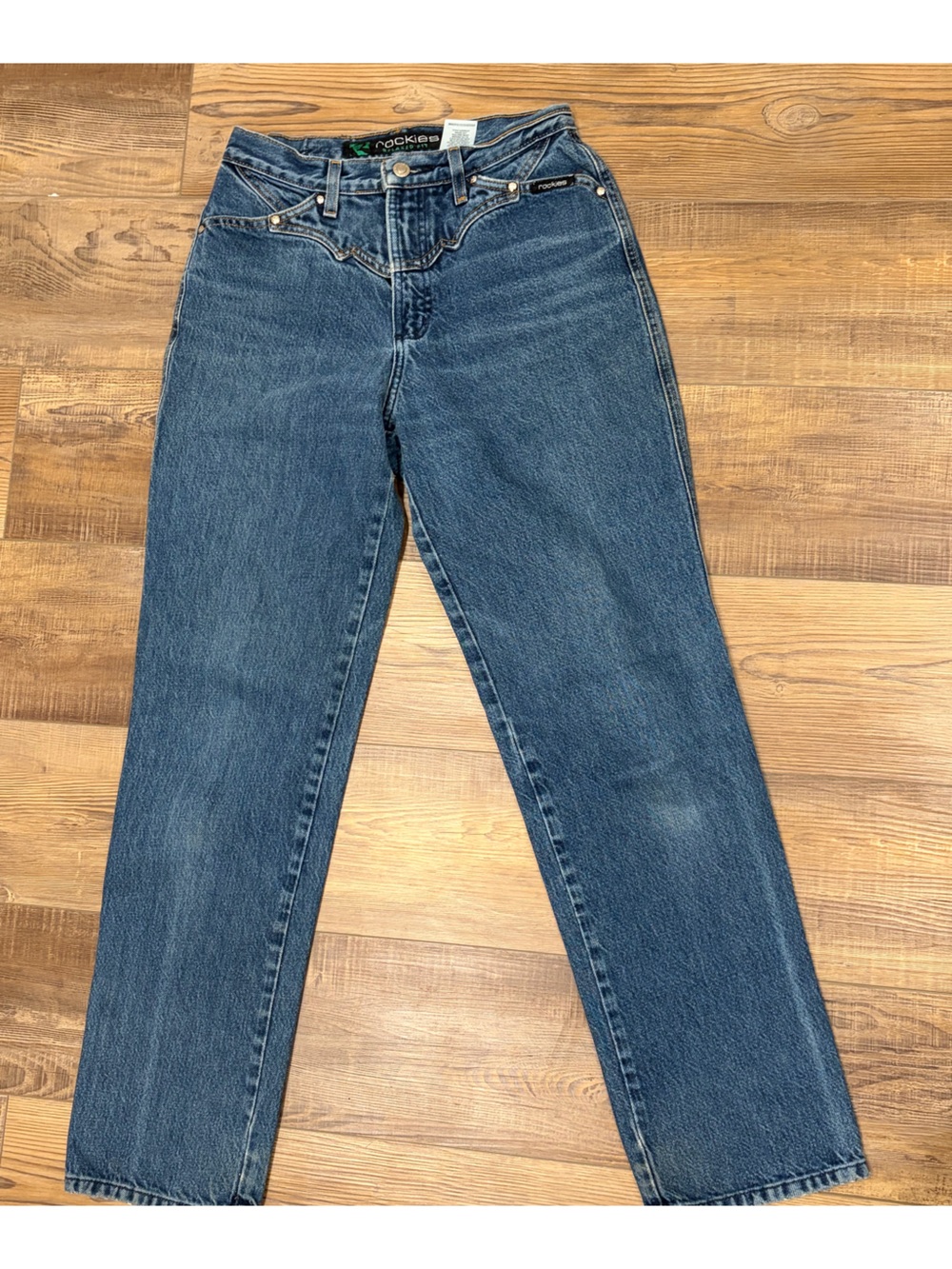 Rockies Women's Blue Straight-Leg Jeans